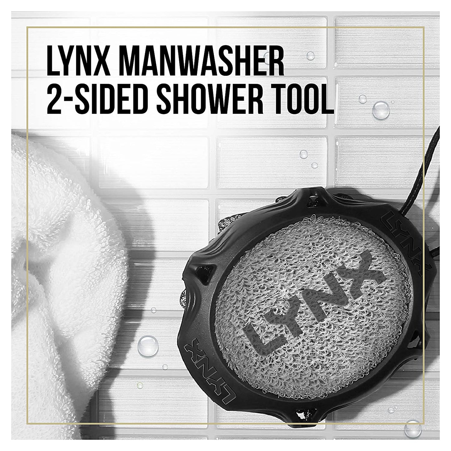 Lynx Manwasher Shower Tool, 12 Week Pack, Pack of 2 Health & Beauty > Personal Care > Cosmetics > Cosmetic Tools > Skin Care Tools Lynx