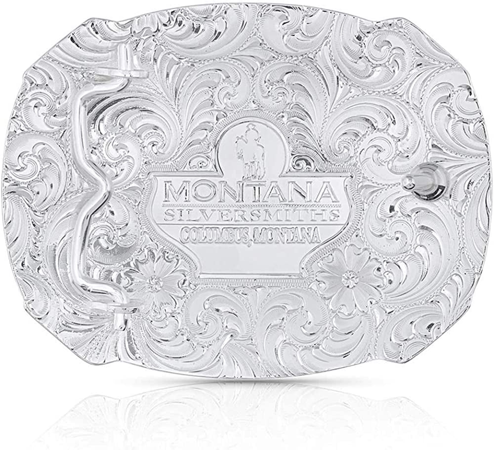 Montana Silversmiths Christian Faith Series Classic Western Buckle, Made in USA (Right Cut of the Rope Kneeling Soldier) Apparel & Accessories > Clothing Accessories > Belt Buckles Montana Silversmiths