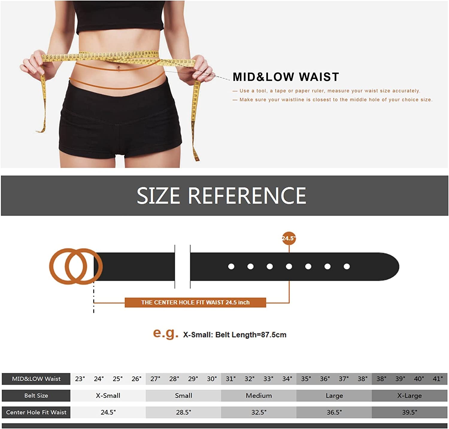 Earnda Women'S Leather Belt Fashion Soft Faux Leather Waist Belts for Jeans Dress Apparel & Accessories > Clothing Accessories > Belts Earnda