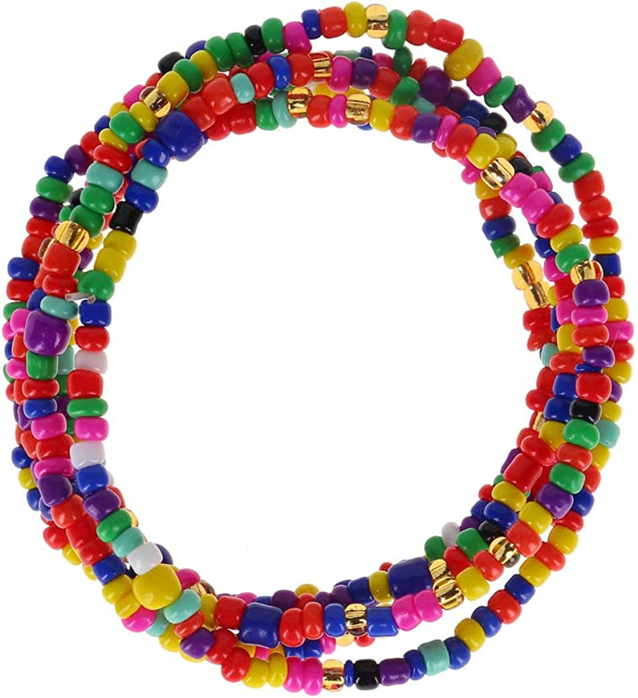 Taigood Waist Beads for Women African Waist Bead Body Chain, Beaded Belly Chain Body Jewelry Apparel & Accessories > Jewelry > Body Jewelry Taigood