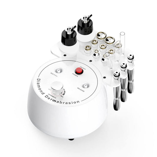 Sextupole Microdermabrasion Machine Professional 3 in 1 Diamond Microdermabrasion Machine Facial Care Equipment with Sprayer Bottle for Blackhead Removal Facial Skin Cleansing Health & Beauty > Personal Care > Cosmetics > Cosmetic Tools > Skin Care Tools Sextupole Microdermabrasion Machine