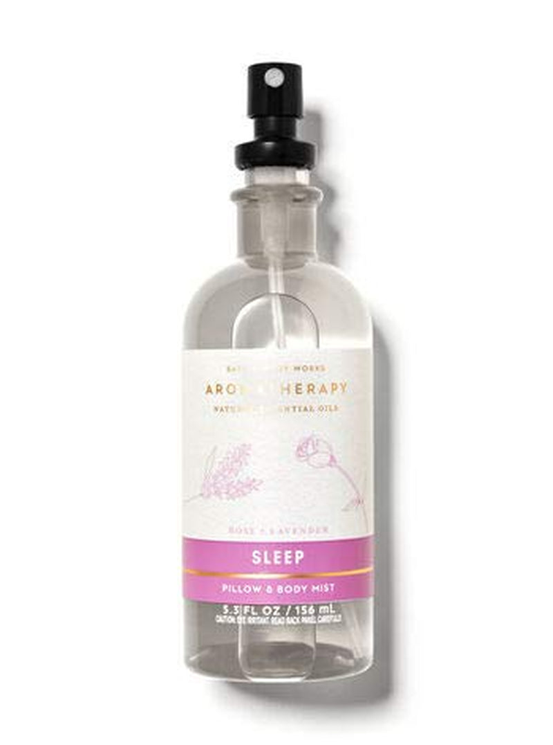 Bath and Body Works Aromatherapy NEW ROSE LAVENDER Deluxe Gift Set - Body Wash Foam Bath - Pillow and Body Mist - Moisturizing Body Wash & Body Cream - Full Size Health & Beauty > Personal Care > Cosmetics > Bath & Body Bath & Body Works