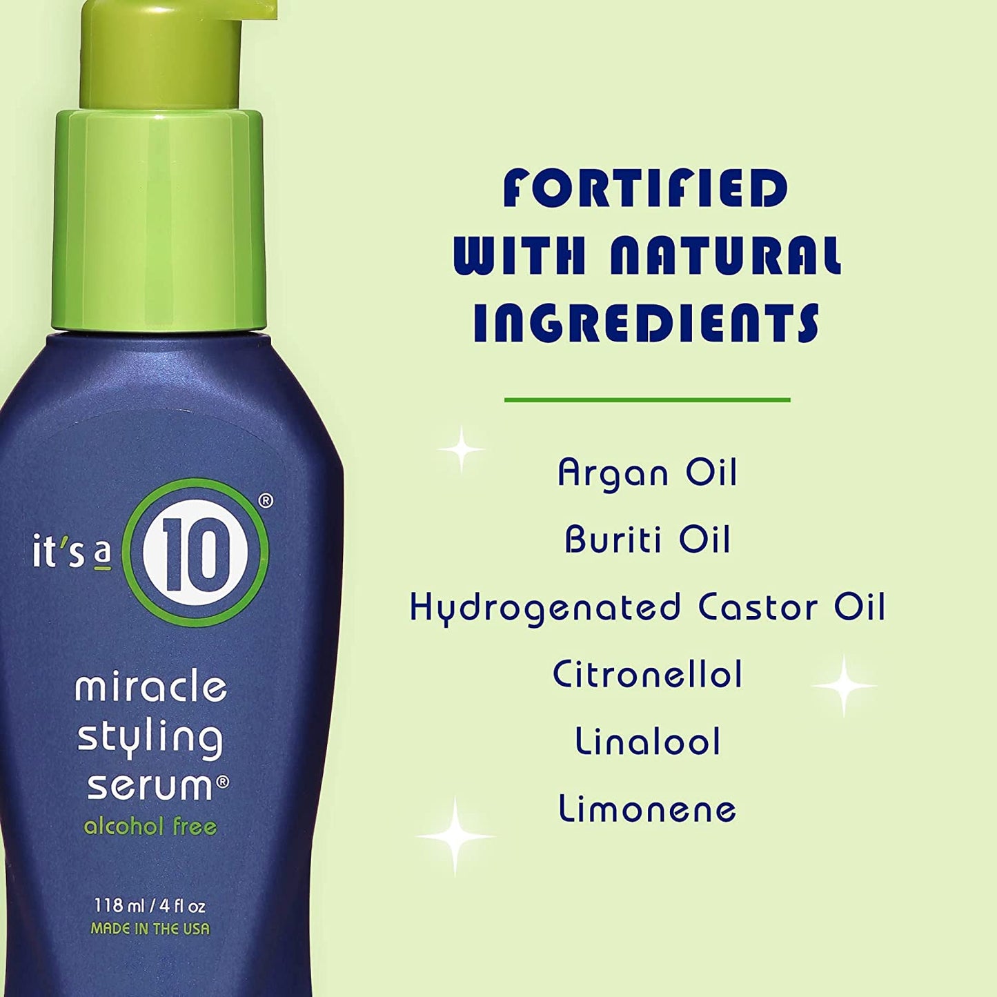 It'S a 10 Haircare Miracle Styling Serum, 4 Fl. Oz. Health & Beauty > Personal Care > Hair Care It's a 10 Haircare