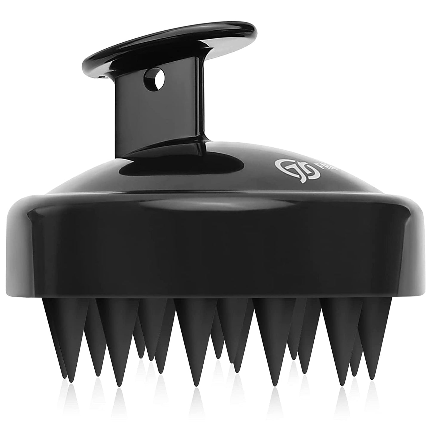 FREATECH Scalp Massager Shampoo Brush with Long & Flexible Silicone Bristles for Hair Care and Head Relaxation, Glide through Hair Easily, Dandruff Removal and Itching Relief, Wet and Dry, Pink Health & Beauty > Personal Care > Hair Care FREATECH Black
