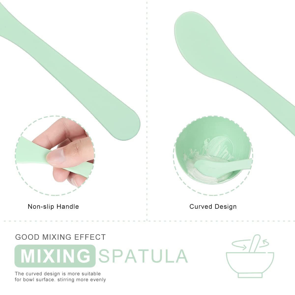 Face Mask Mixing Bowl Set, Plazuria 5 in 1 DIY Facemask Mixing Tool Kit with Facial Mask Bowl Stick Spatula Silicone Face Mask Brush & Premium Soft Face Brushes Health & Beauty > Personal Care > Cosmetics > Cosmetic Tools > Skin Care Tools Plazuria