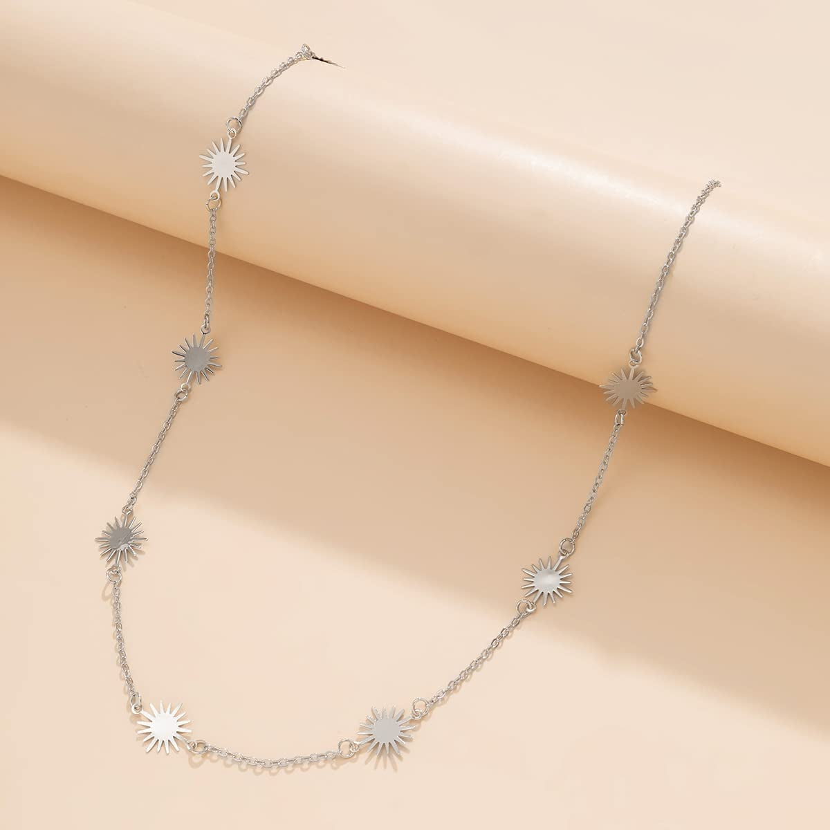 Simple Belly Chain for Women and Girls Gold Silver Star Waist Chain Beach Bikini Body Jewelry Adjustable 68-93Cm Apparel & Accessories > Jewelry > Body Jewelry MIFYNN