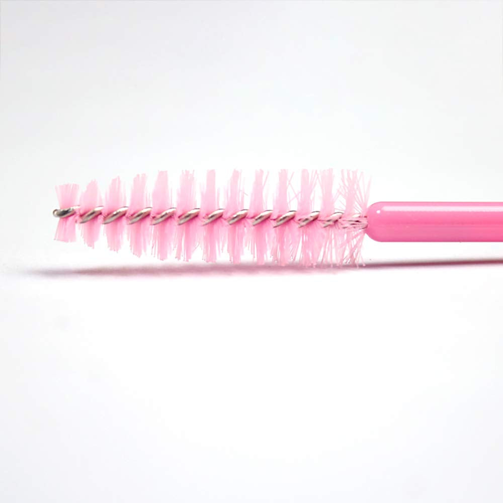Eyelash Spoolie Brushes 100PCS Mascara Wands Eyebrow Brush Cleaner Applicator Makeup-Tools False Eyelashes Extension (100PCS PINK BRUSHES) Health & Beauty > Personal Care > Cosmetics > Cosmetic Tools > Makeup Tools FANJEIS