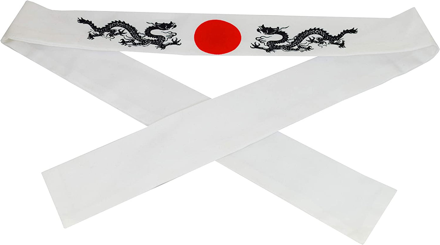 Sunrise Kitchen Supply Tie on Headband Black for Sports/Exercise/Cooking - Ichiban Apparel & Accessories > Clothing Accessories > Bandanas & Headties Sunrise Kitchen Supply
