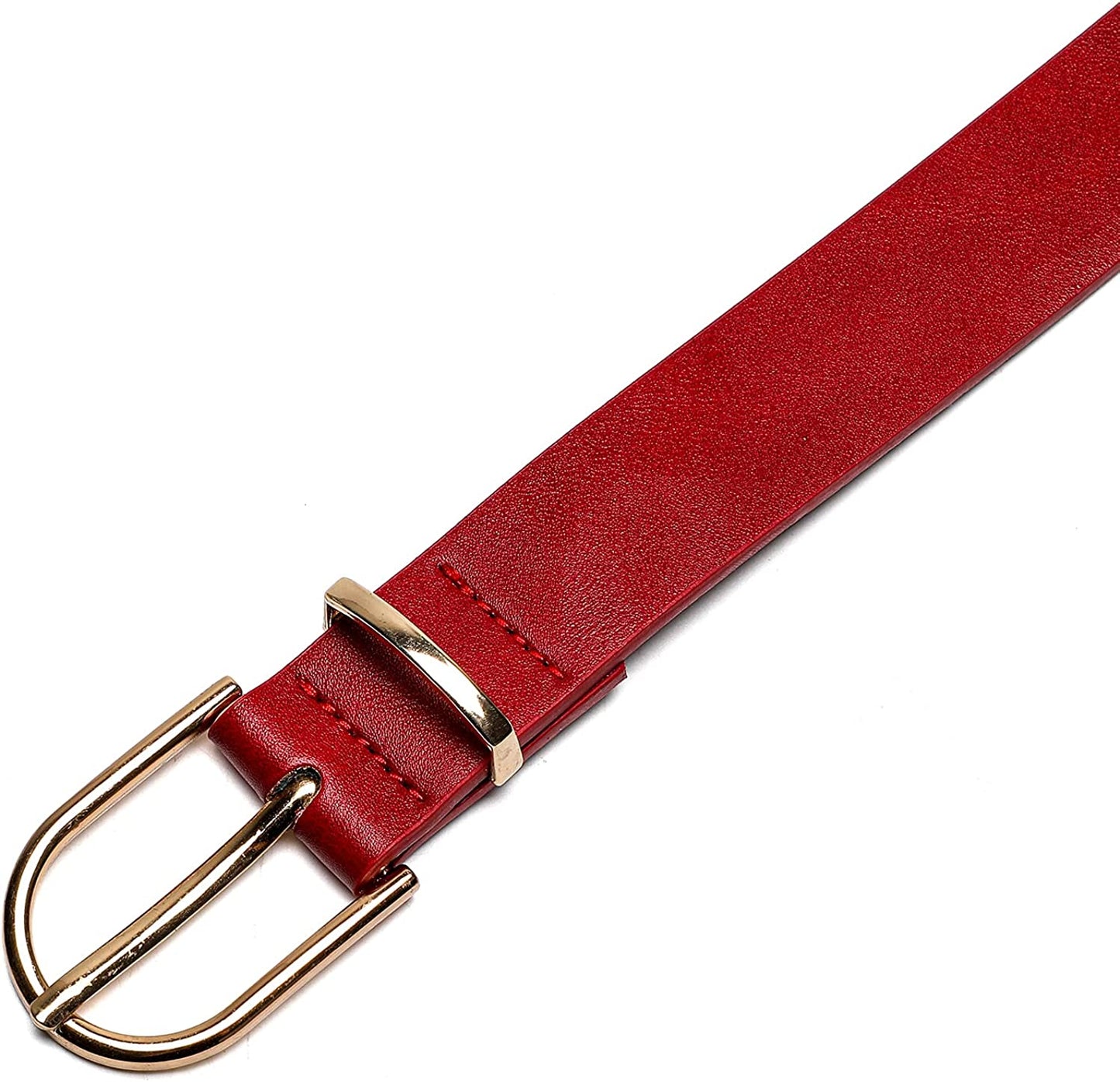 Earnda Women'S Faux Leather Chic Belt for Ladies Jeans Apparel & Accessories > Clothing Accessories > Belts Earnda