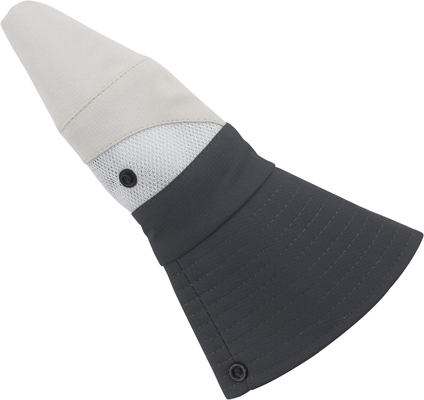 Muryobao Women'S Ponytail Sun Hat UV Protection Foldable Mesh Wide Brim Beach Fishing Hat Apparel & Accessories > Clothing Accessories > Hats Muryobao