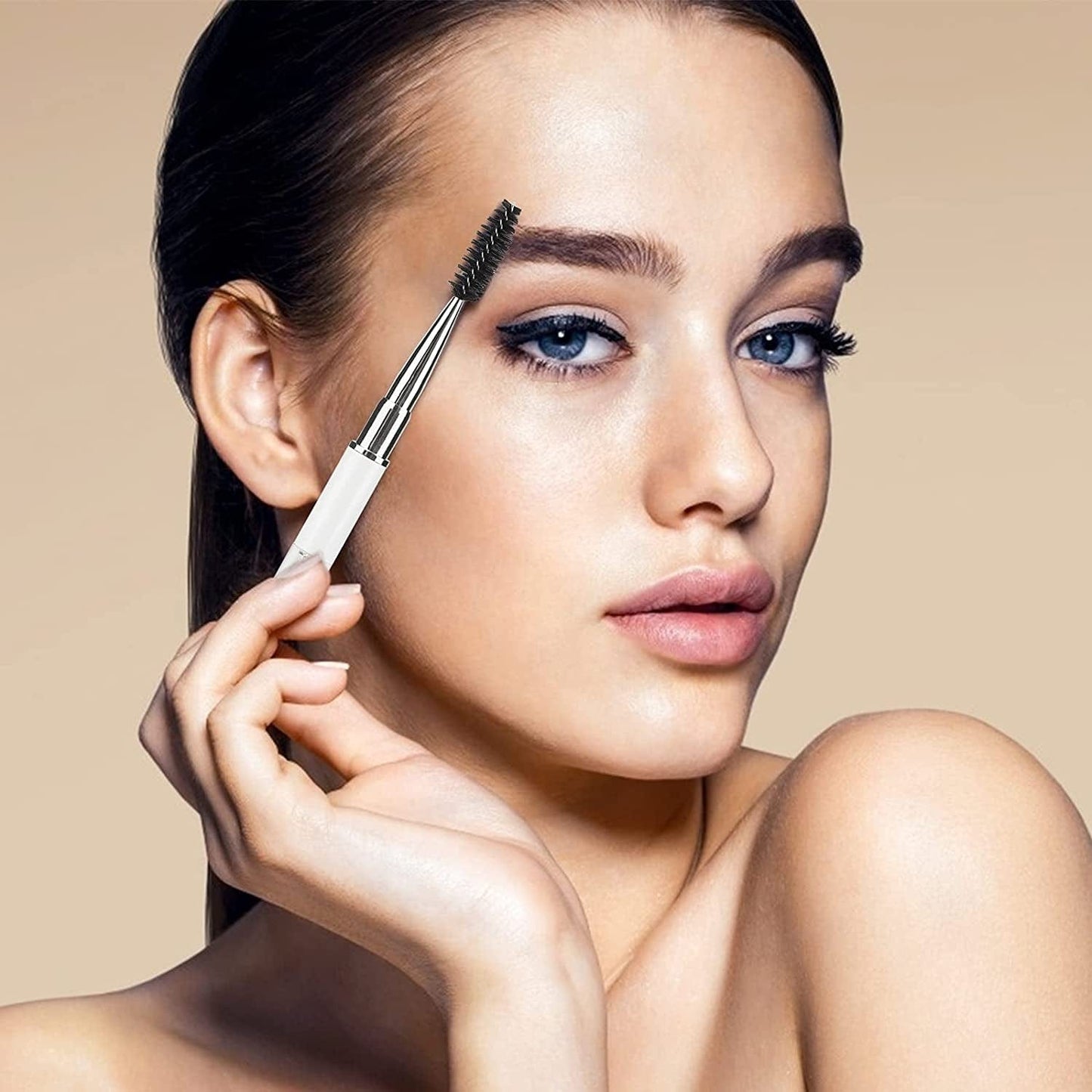 3PCS Eyelash Brushes with Cap,Eye Brow Brush Eyelash Mascara Brushes Wands Applicator Makeup Tools for Travel Health & Beauty > Personal Care > Cosmetics > Cosmetic Tools > Makeup Tools G2PLUS