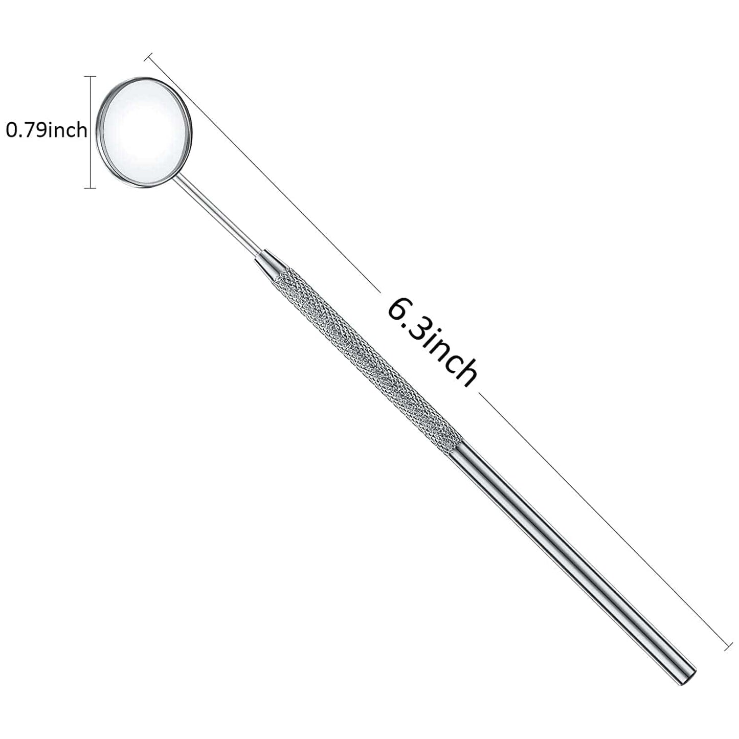 4 Pieces Eyelash Extension Mirror Makeup Detachable Mirrors Dental Mirror Stainless Steel Beauty Tools Mirror Inspection Mirror Dental Tool Inspect Instrument for Observing Small Details Health & Beauty > Personal Care > Cosmetics > Cosmetic Tools > Makeup Tools Maitys