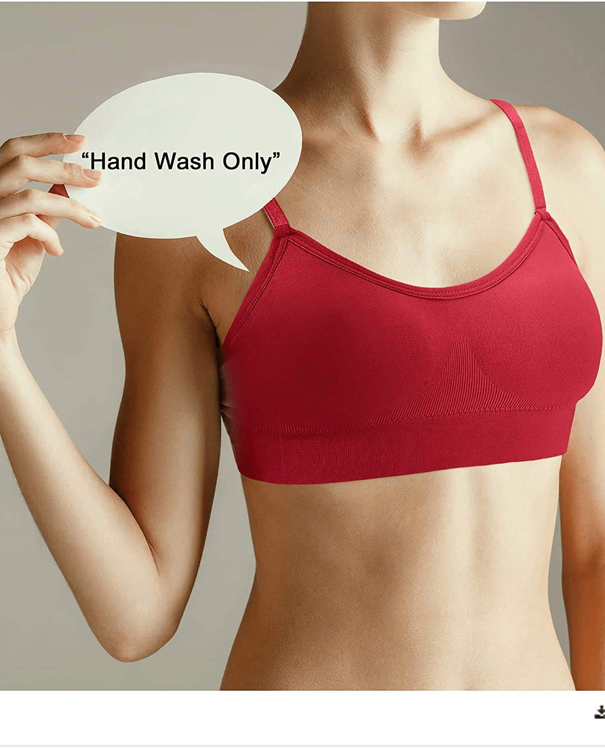 4 Pieces V Neck Bralettes Wireless Cami Bra Tank Top Bra Sports Bra for Women Girls Apparel & Accessories > Clothing > Underwear & Socks > Bras Kylie Max