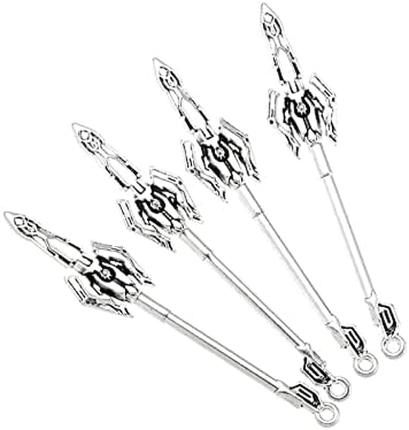 40 Pieces Antique Long Swords Knife Bookmark Charms Swords Knife Charms Pendants for Bookmarks DIY Necklace Bracelace Jewelry Making (Bronze, Sliver, Gold)