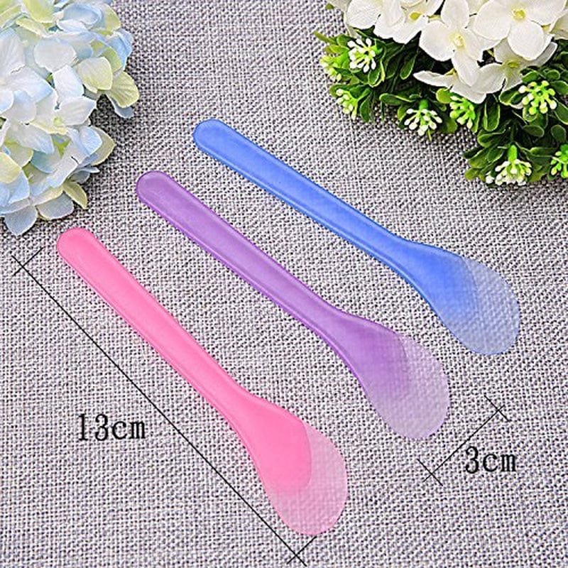 40Pcs Esowemsn Cosmetic Mask Mixing Spoon Spatulas,Facial Skin Care Mask Fan Brushes Applicator, DIY Mask Tool Set(Random Color) Health & Beauty > Personal Care > Cosmetics > Cosmetic Tools > Skin Care Tools esowemsn