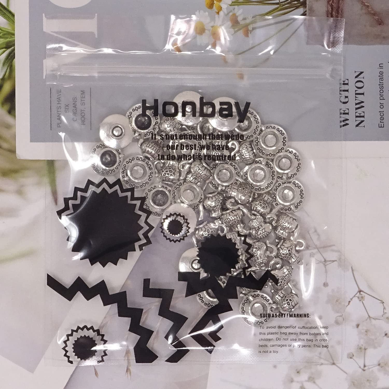 40PCS Metal Teapot Tea Cup Charms Pendant Antique Silver Plated Coffee Mug Jewelry Findings for DIY Necklace Earring Bracelet Keychain Craft Making