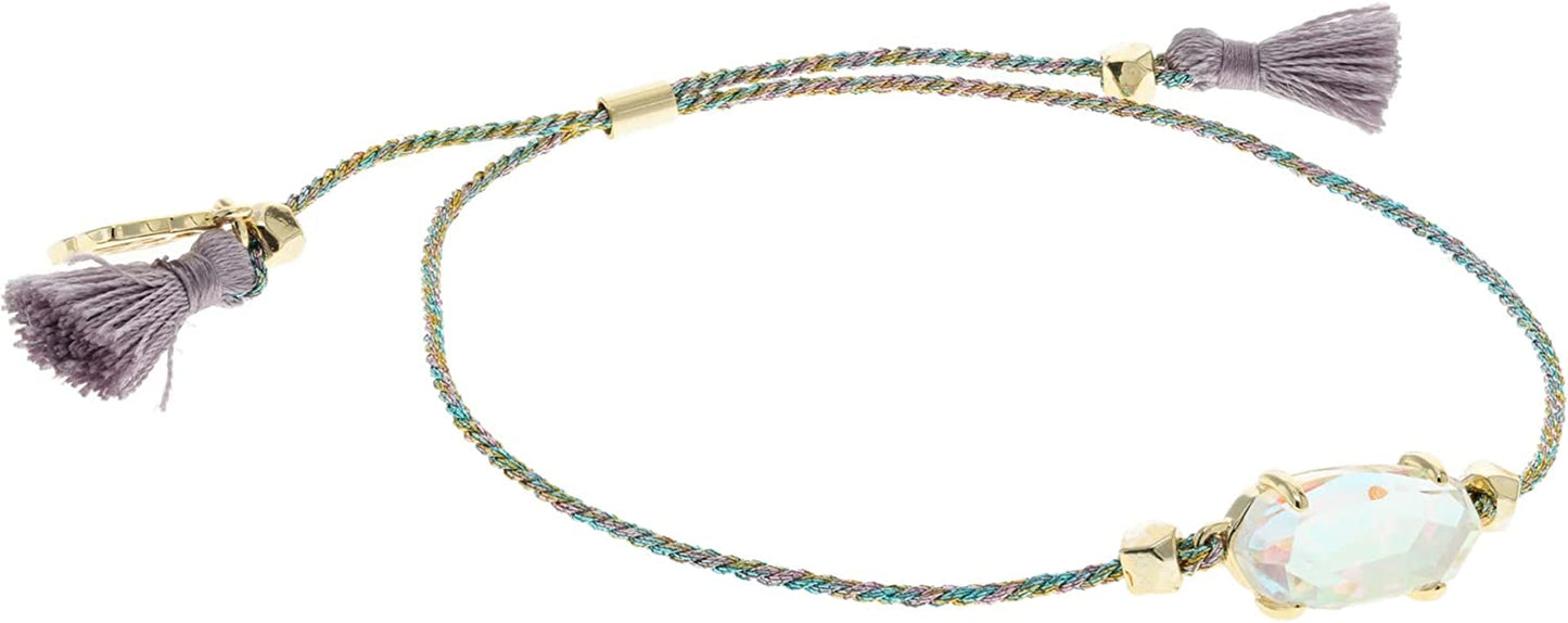 Kendra Scott Women'S Everlyne Friendship Bracelet Apparel & Accessories > Jewelry > Bracelets Kendra Scott Gold Dichroic Glass One Size