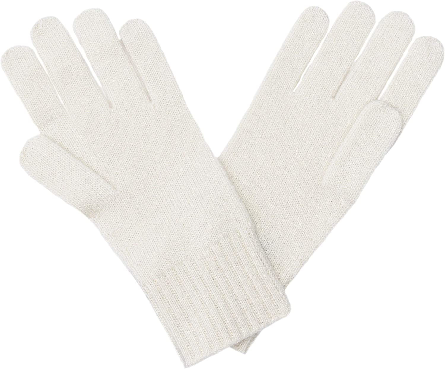 Cashmeren Unisex Plain Knit Solid Scarf - Matching Gloves 100% Pure Cashmere Accessories • Add Both to Cart for a Set Apparel & Accessories > Clothing Accessories > Gloves & Mittens Cashmeren Ivory / Gloves Gloves - One Size / Scarf - 80"x 13.5"