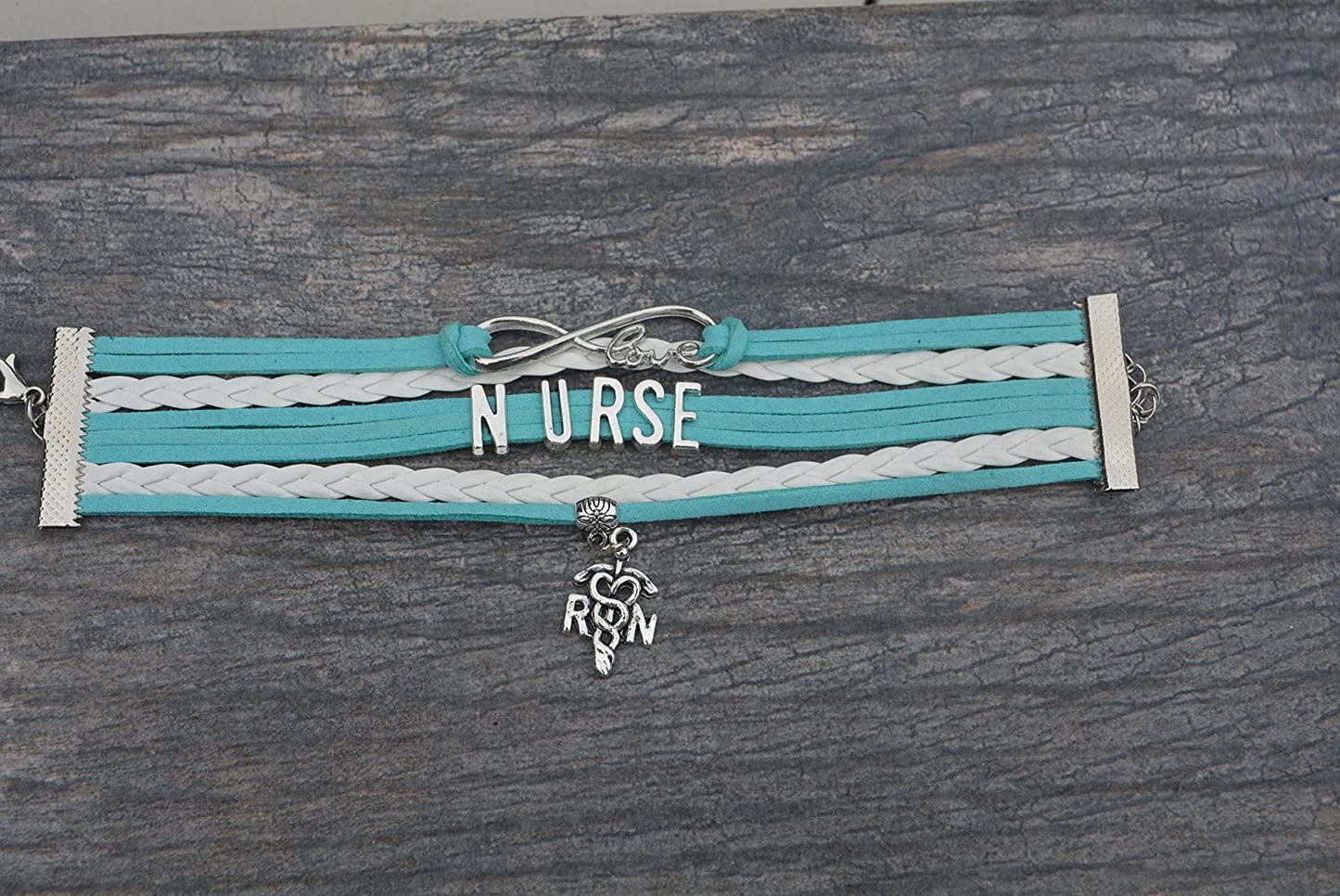 Infinity Collection Nurse Bracelet, Nurse Charm Bracelet Makes Perfect Nurse Gifts Apparel & Accessories > Jewelry > Bracelets Infinity Collection