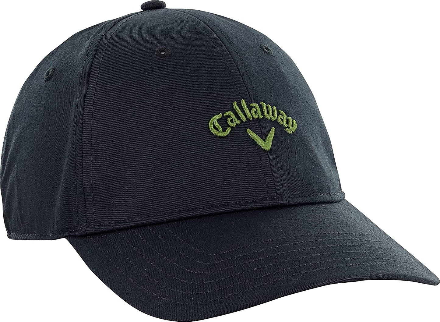 Callaway Golf 2022 Heritage Twill Adjustable Hat Apparel & Accessories > Clothing Accessories > Hats Callaway Black/Military Green One Size