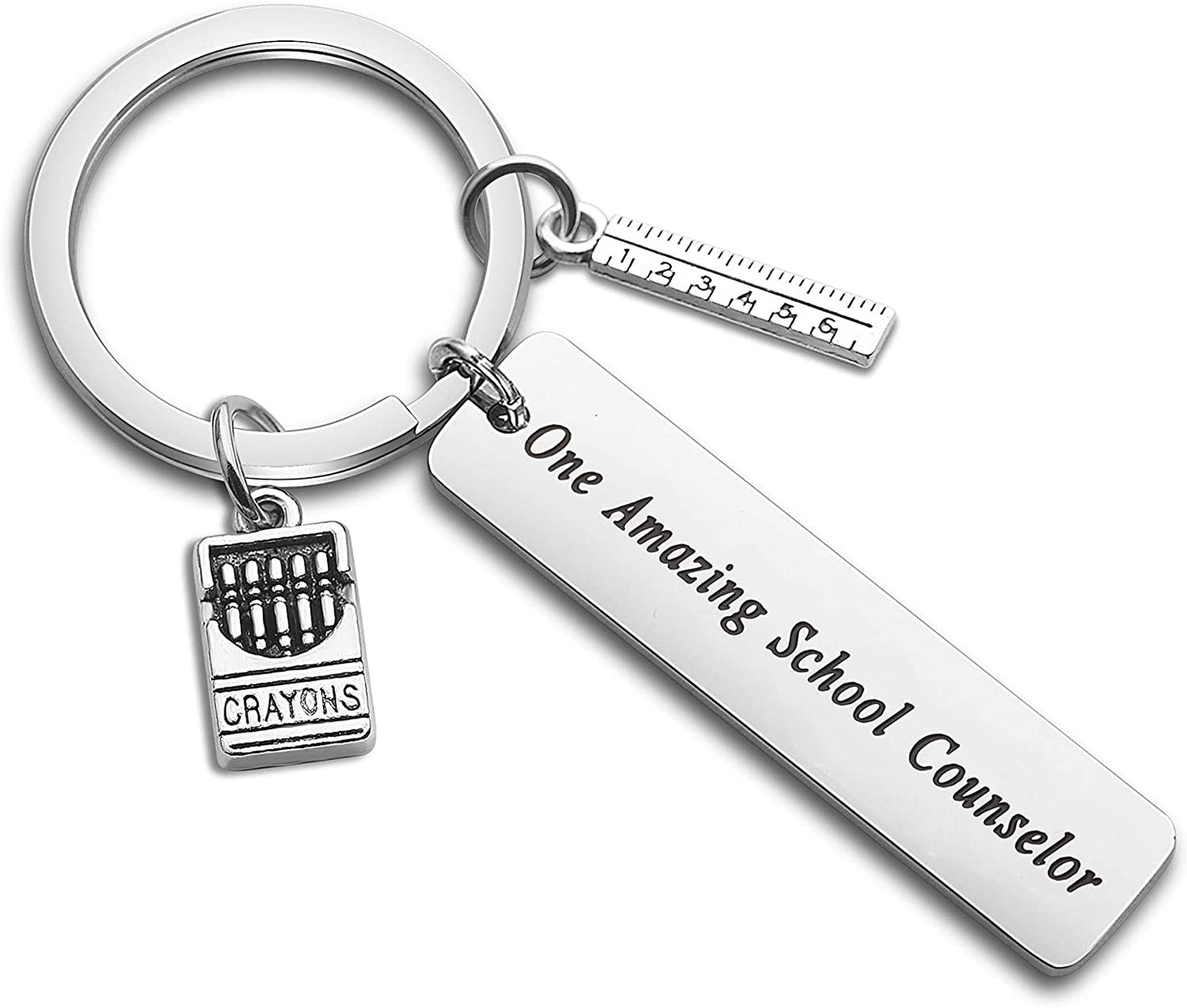 SEIRAA School Counselor Gift Teacher Bracelet End of Year Gift for Teacher Graduation Jewelry Principal Gift Apparel & Accessories > Jewelry > Bracelets SEIRAA amazing counselor keychain