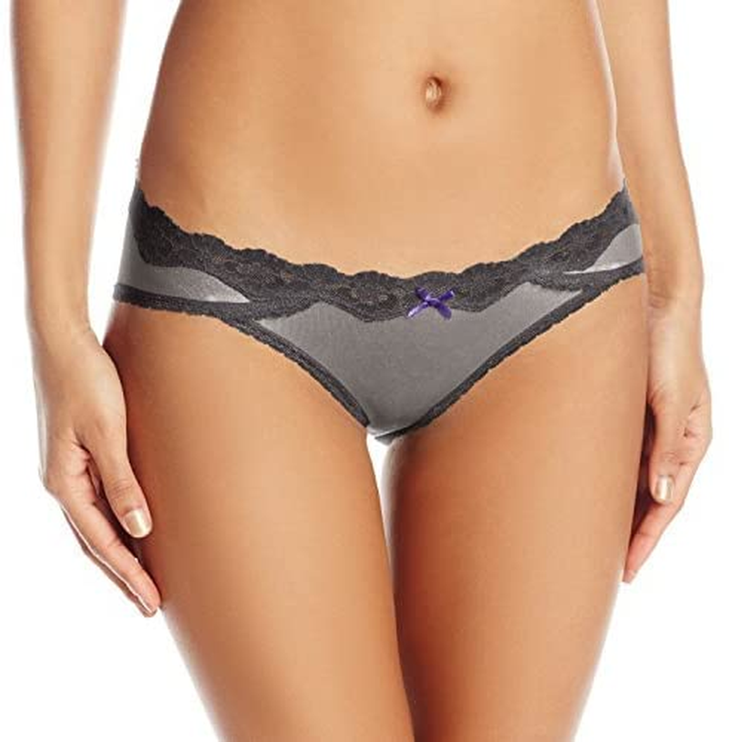 Maidenform Women'S Sexy Must Haves Bikini Panty Apparel & Accessories > Clothing > Underwear & Socks > Underwear Maidenform Steel Grey Rising Smoke 7