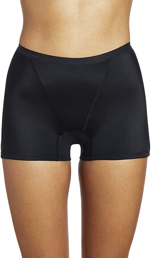 Thinx Boyshort Period Underwear | Menstrual Underwear | Absorbent Period Underwear for Women | Period Panties | Moderate Absorbency Apparel & Accessories > Clothing > Underwear & Socks > Underwear THINX Black X-Small (Pack of 1)