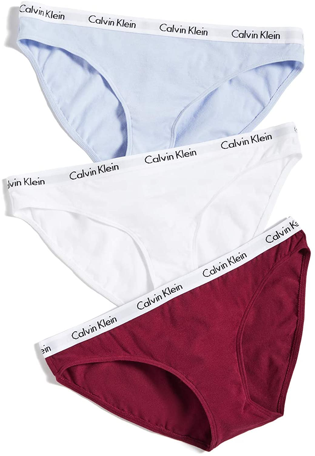 Calvin Klein Women'S Carousel Logo Cotton Bikini Panty Apparel & Accessories > Clothing > Underwear & Socks > Underwear Calvin Klein Raspberry Jam/Dusty Periwinkle 3 X-Small