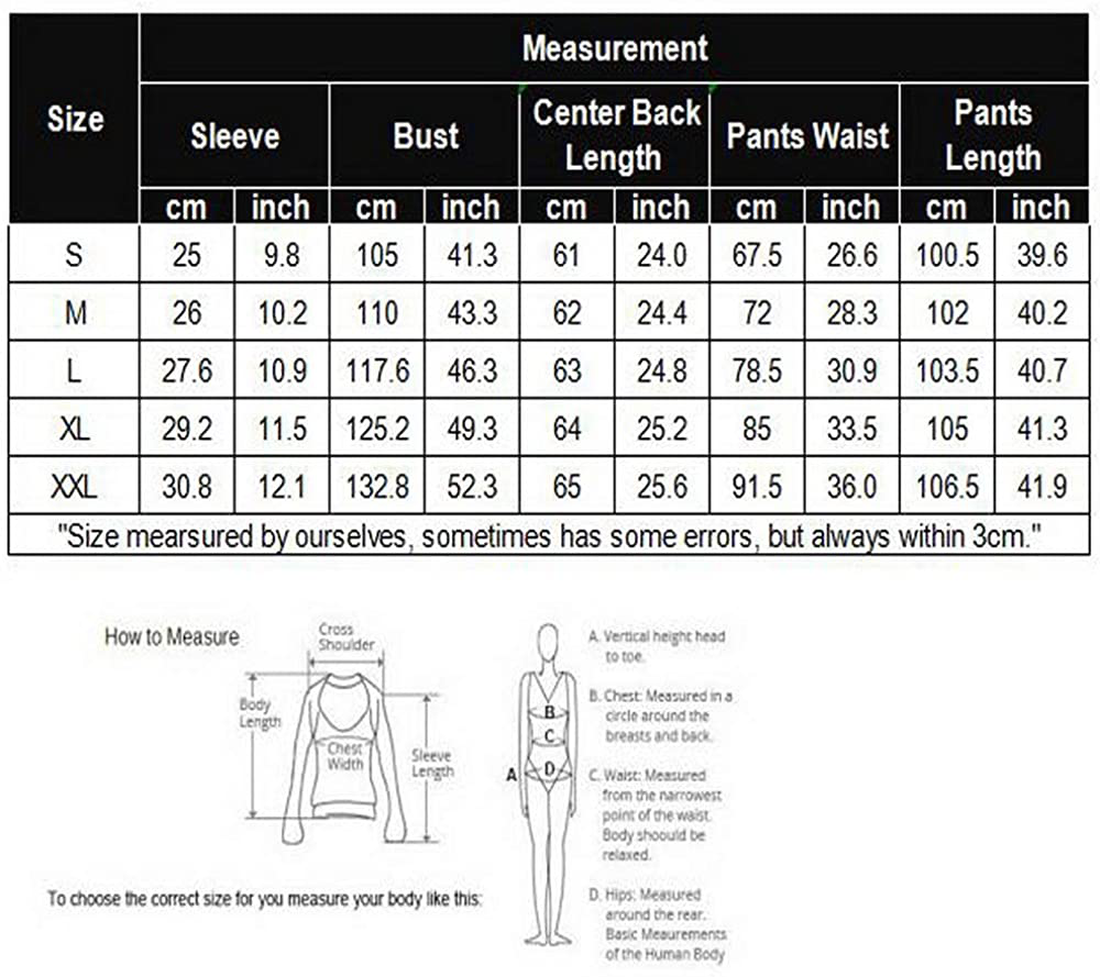 Hotouch Womens Pajamas Set Short Sleeve Cute Printed Tops and Pants 2 Piece PJ Sets Joggers Loungewear Sleepwear with Pockets Apparel & Accessories > Clothing > Sleepwear & Loungewear > Pajamas Kylie Max