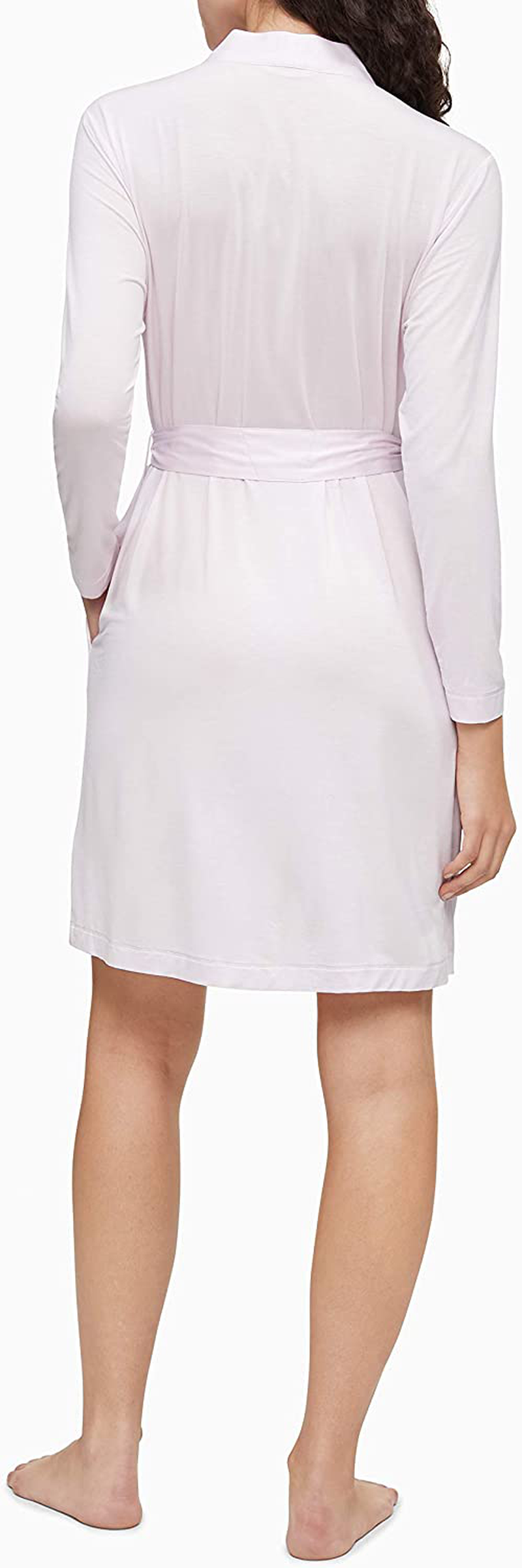 Calvin Klein Womens Modal Satin Lounge and Sleep Robe Apparel & Accessories > Clothing > Sleepwear & Loungewear > Robes Calvin Klein