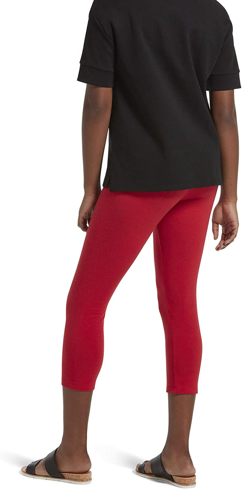 No Nonsense Women'S Cotton Capri Legging Apparel & Accessories > Clothing > Underwear & Socks > Shapewear No Nonsense