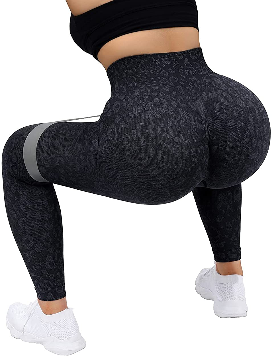 OMKAGI Women Scrunch Butt Lifting Leggings Seamless High Waisted Workout Yoga Pants Apparel & Accessories > Clothing > Activewear OMKAGI