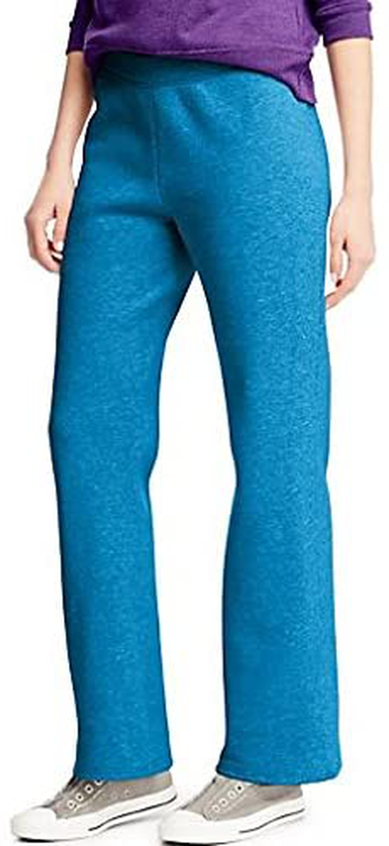 Hanes Women'S Ecosmart Open Bottom Leg Sweatpants Apparel & Accessories > Clothing > Activewear Kylie Max