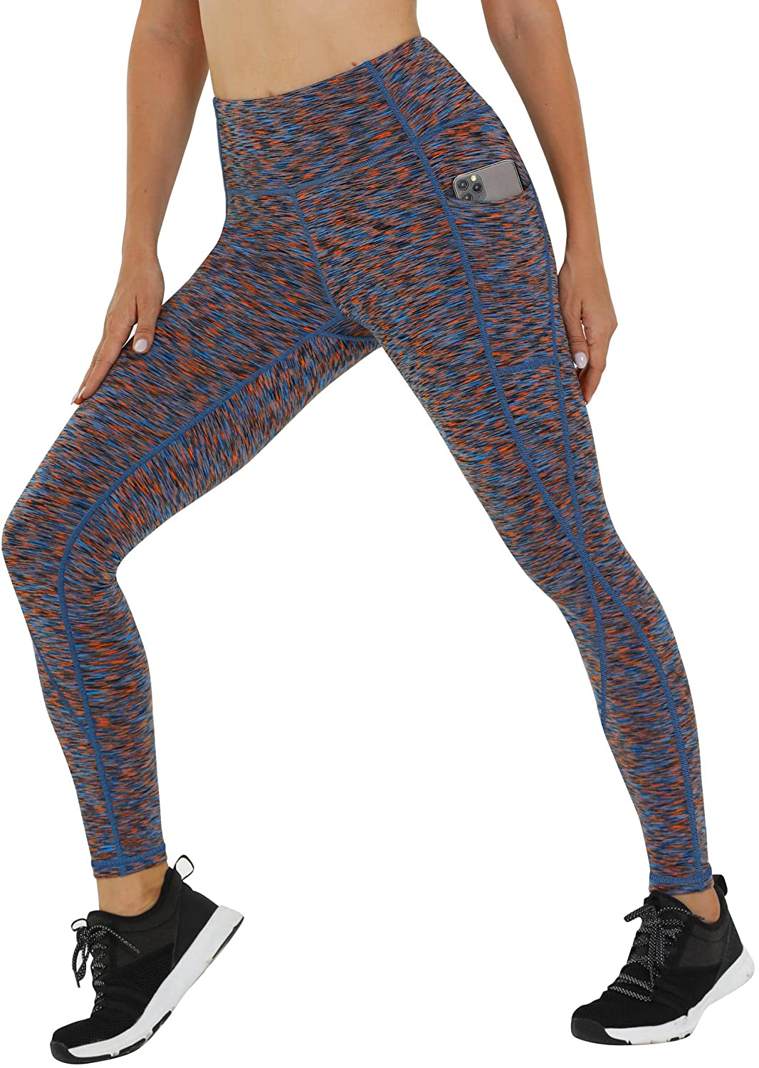 Heathyoga Yoga Pants for Women with Pockets High Waisted Leggings with Pockets for Women Workout Leggings for Women Apparel & Accessories > Clothing > Underwear & Socks > Shapewear Heathyoga Universe Large