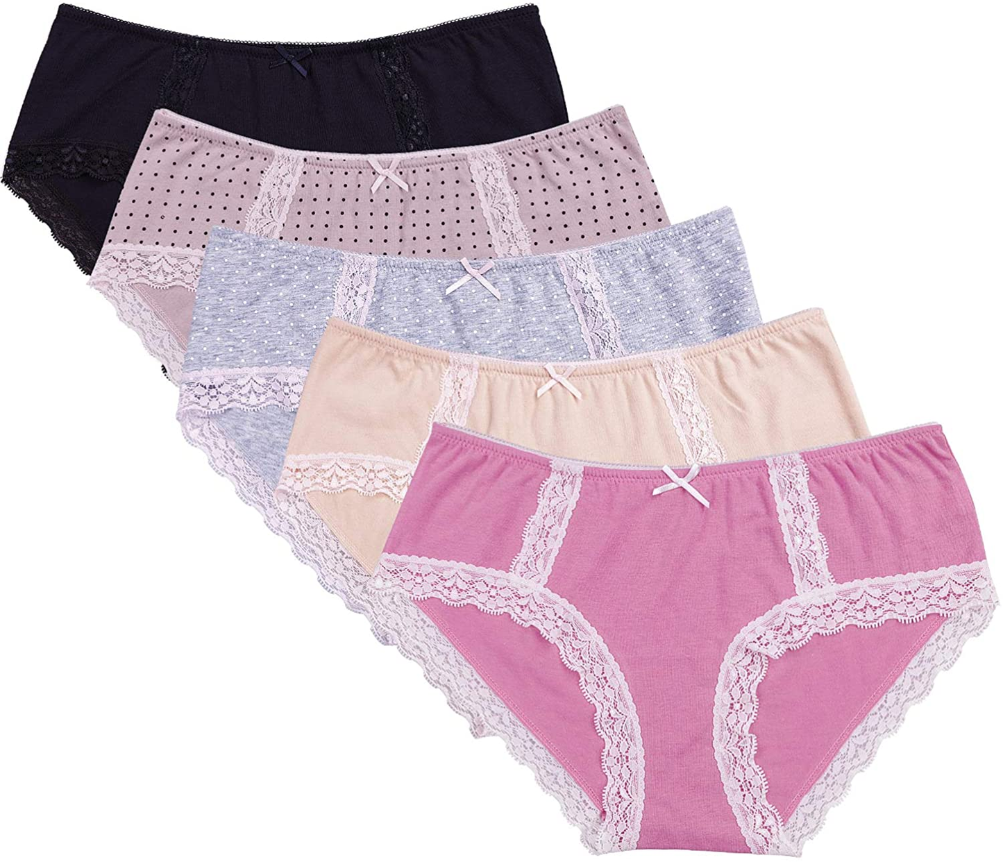 LYYTHAVON Women’S Underwear Breathable Cotton Brief Ladies Panties Apparel & Accessories > Clothing > Underwear & Socks > Underwear LYYTHAVON