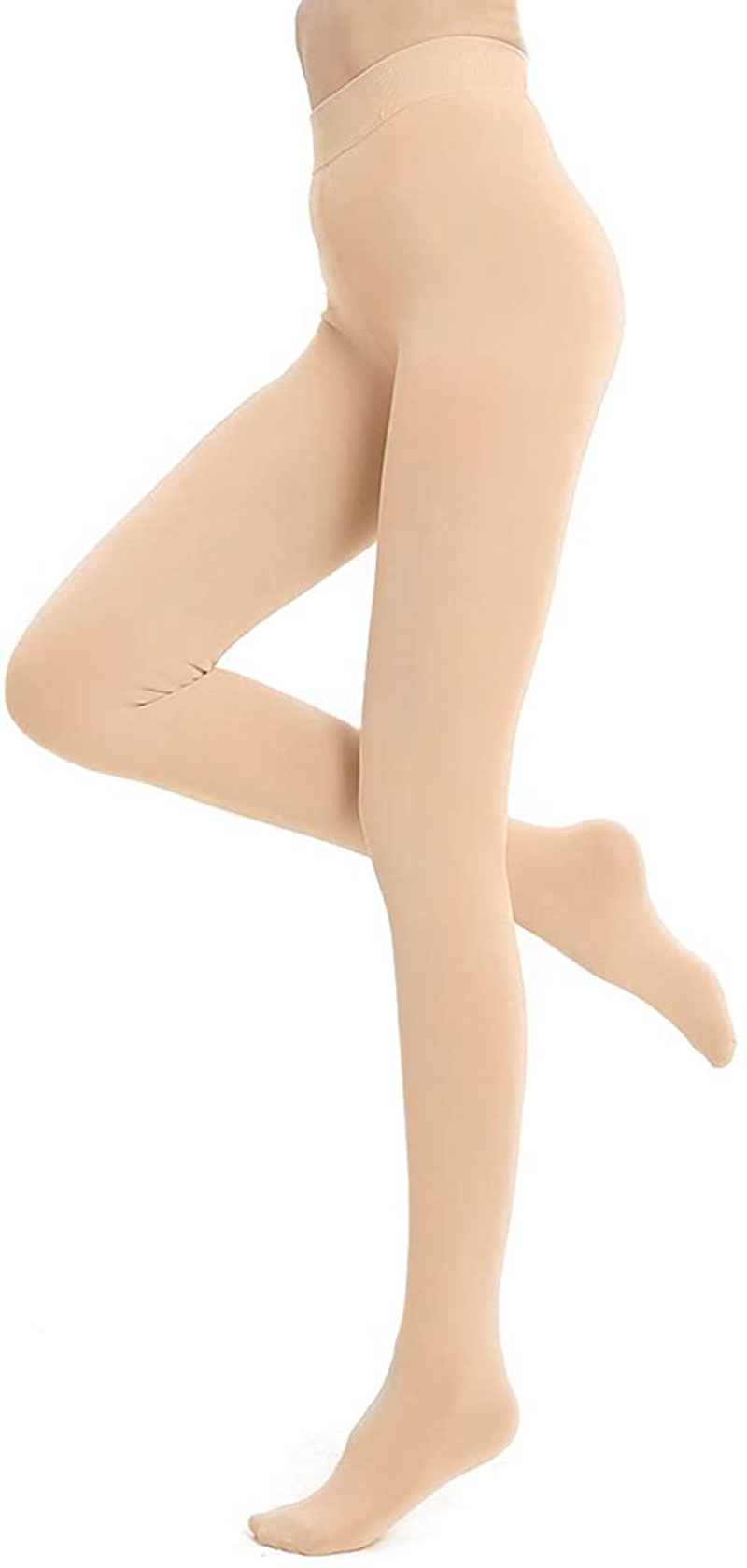 Blostirno Women'S Fleece Lined Tights Thermal Pantyhose Leggings Apparel & Accessories > Clothing > Underwear & Socks > Shapewear Blostirno Skin Footed X-Large