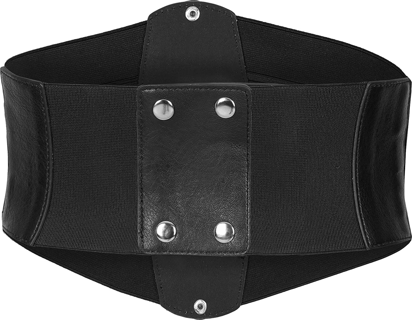 Blackbutterfly 7 Inch Wide Lattice Corset Waspie Elastic Waist Belt Apparel & Accessories > Clothing Accessories > Belts BlackButterfly