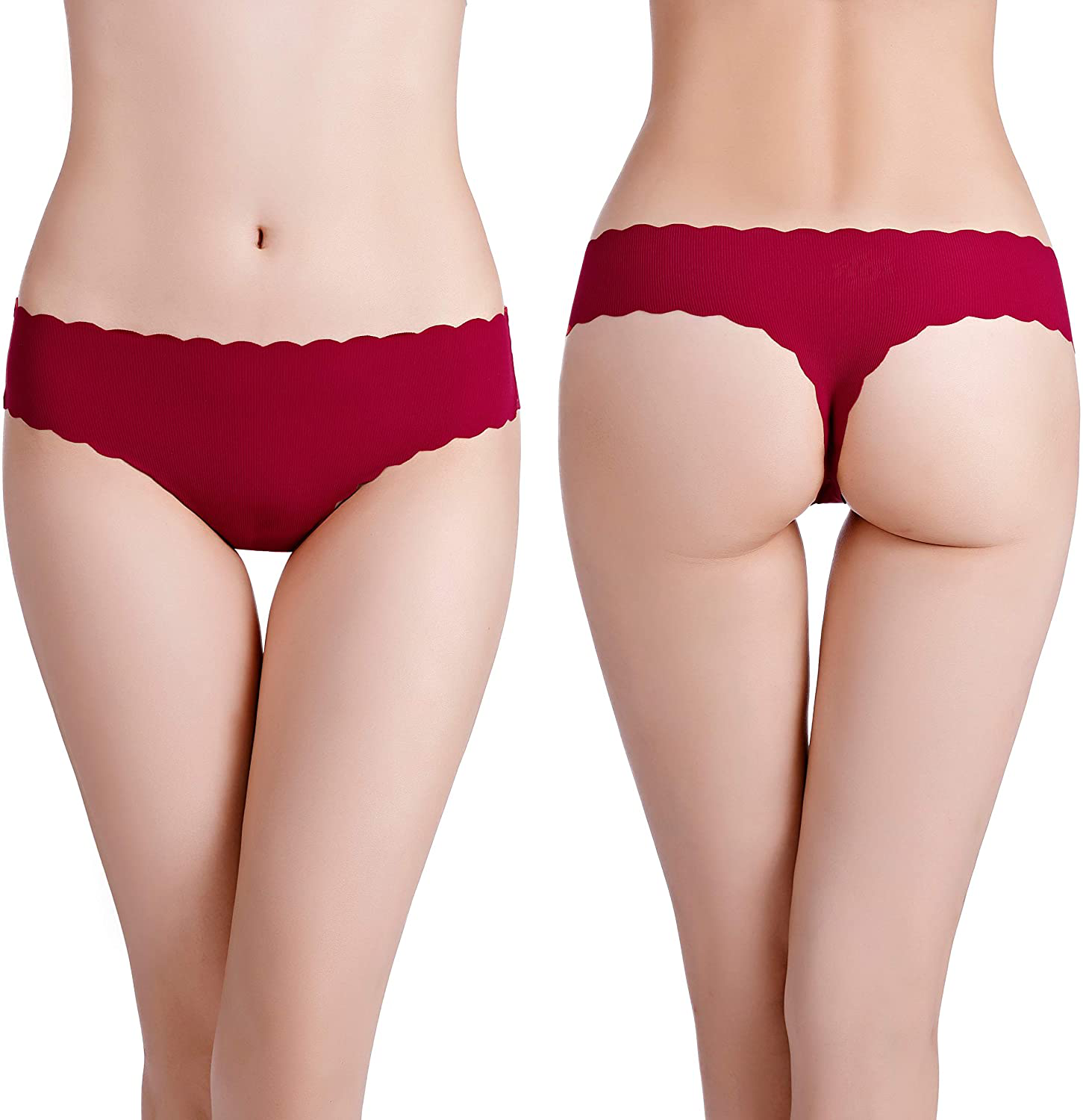 Wetopkim Women Seamless Thongs Panties Cotton Breathable Stretch T-back Color Briefs Underwear Apparel & Accessories > Clothing > Underwear & Socks > Underwear Wetopkim