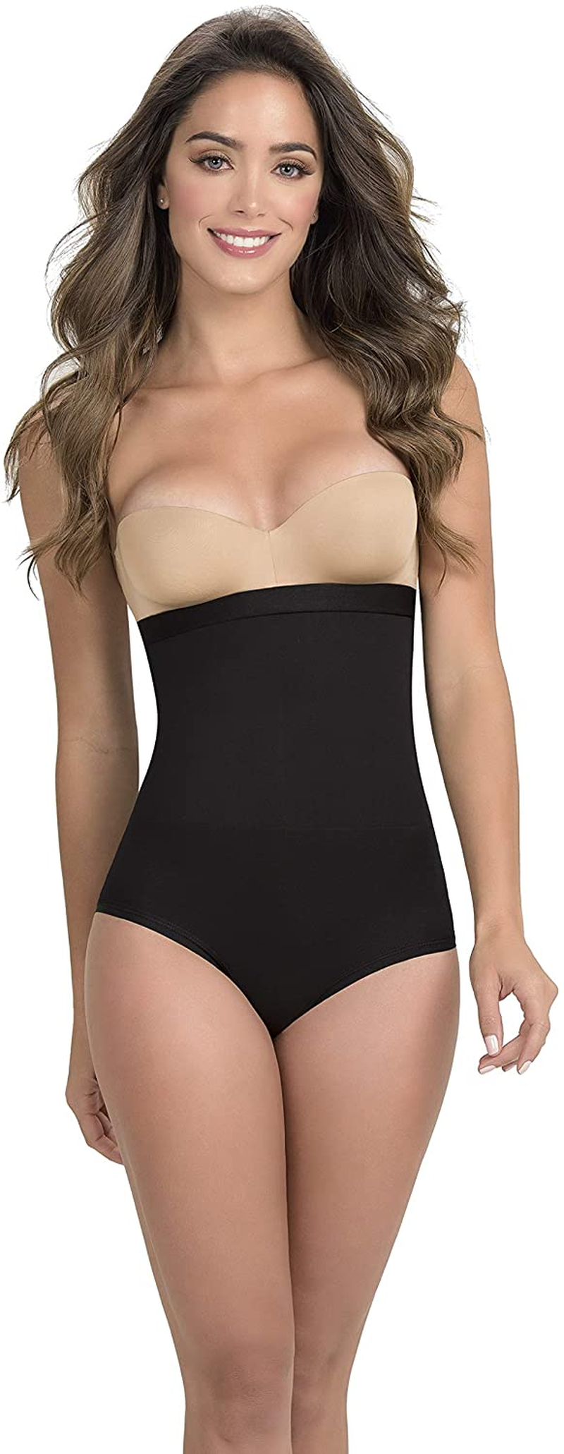 Faja Colombiana Reductora Hip-Hugger Thermal Straples Shapewear Women Black Apparel & Accessories > Clothing > Underwear & Socks > Underwear ShapEager Black Medium