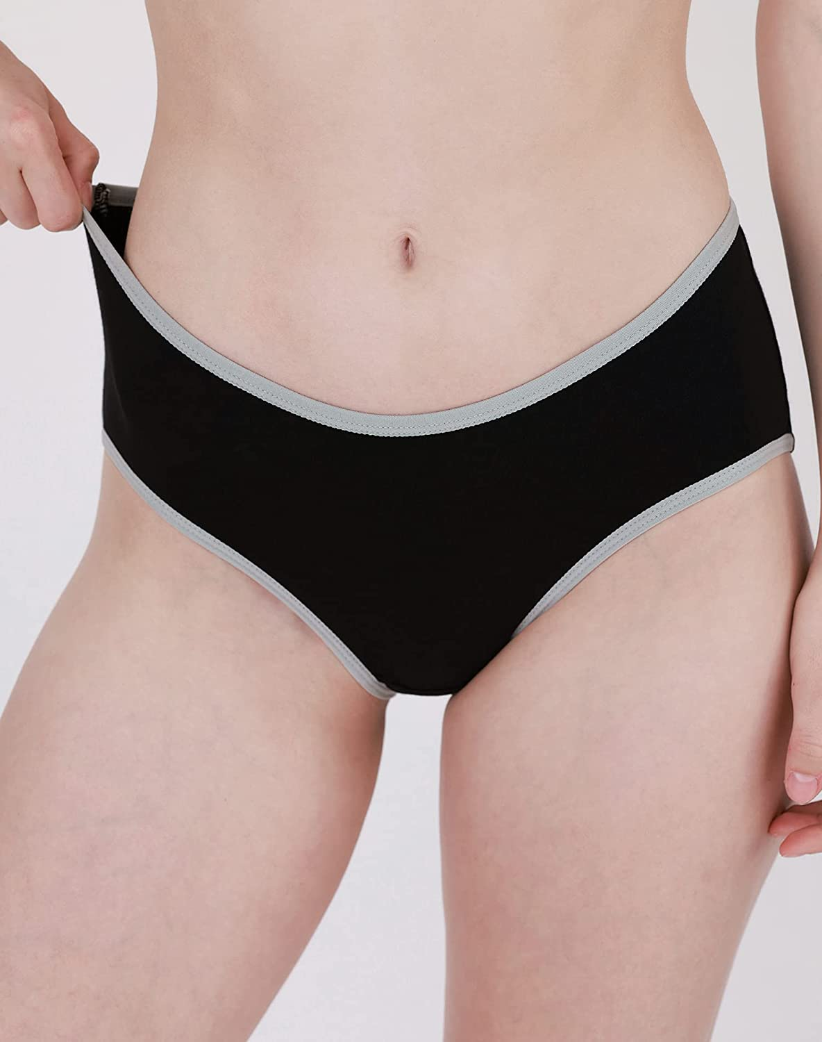 INNERSY Womens Underwear Cotton Hipster Panties Regular & plus Size 6-Pack Apparel & Accessories > Clothing > Underwear & Socks > Underwear INNERSY