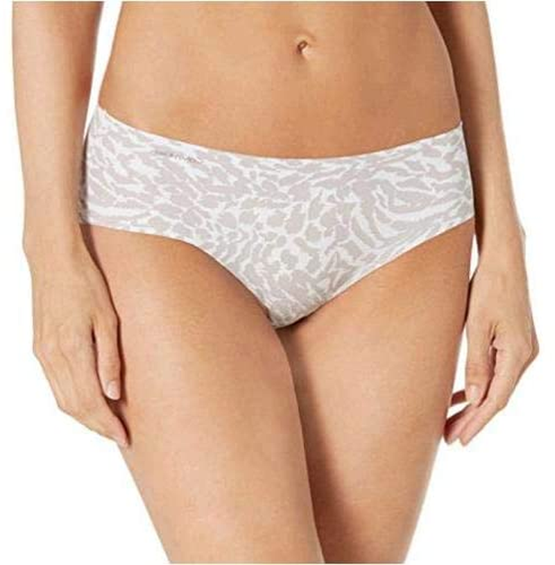 Calvin Klein Women'S Invisibles Hipster Multipack Panty Apparel & Accessories > Clothing > Underwear & Socks > Underwear Calvin Klein Brushing Leopard Large