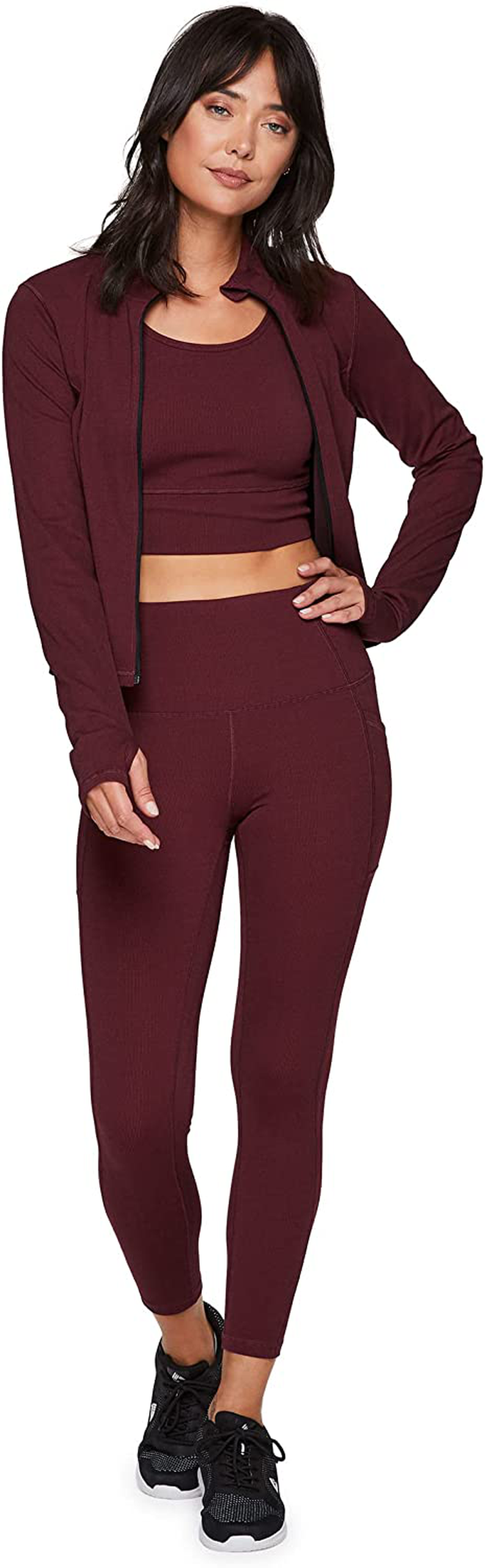 RBX Active Women'S Athletic Fashion High Coverage Low Impact Workout Sports Bra Apparel & Accessories > Clothing > Underwear & Socks > Bras Kylie Max