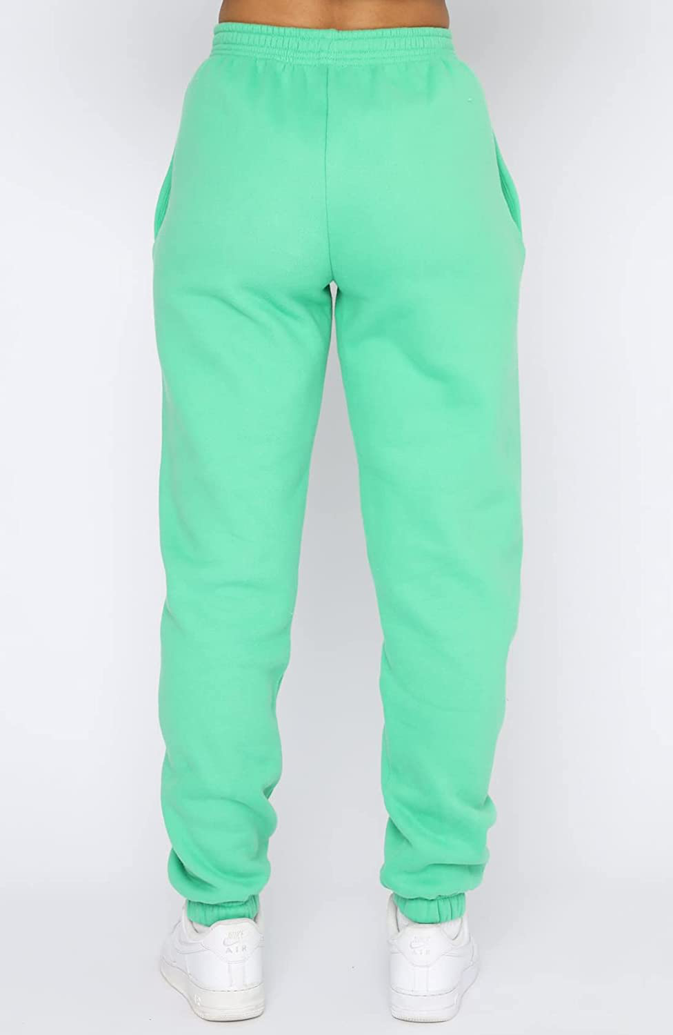 URBEARTH Womens Casual Comfy Sweatpants High Waisted Drawstring Sweat Pants Winter Cinch Bottom Joggers with Pocket Apparel & Accessories > Clothing > Activewear Kylie Max