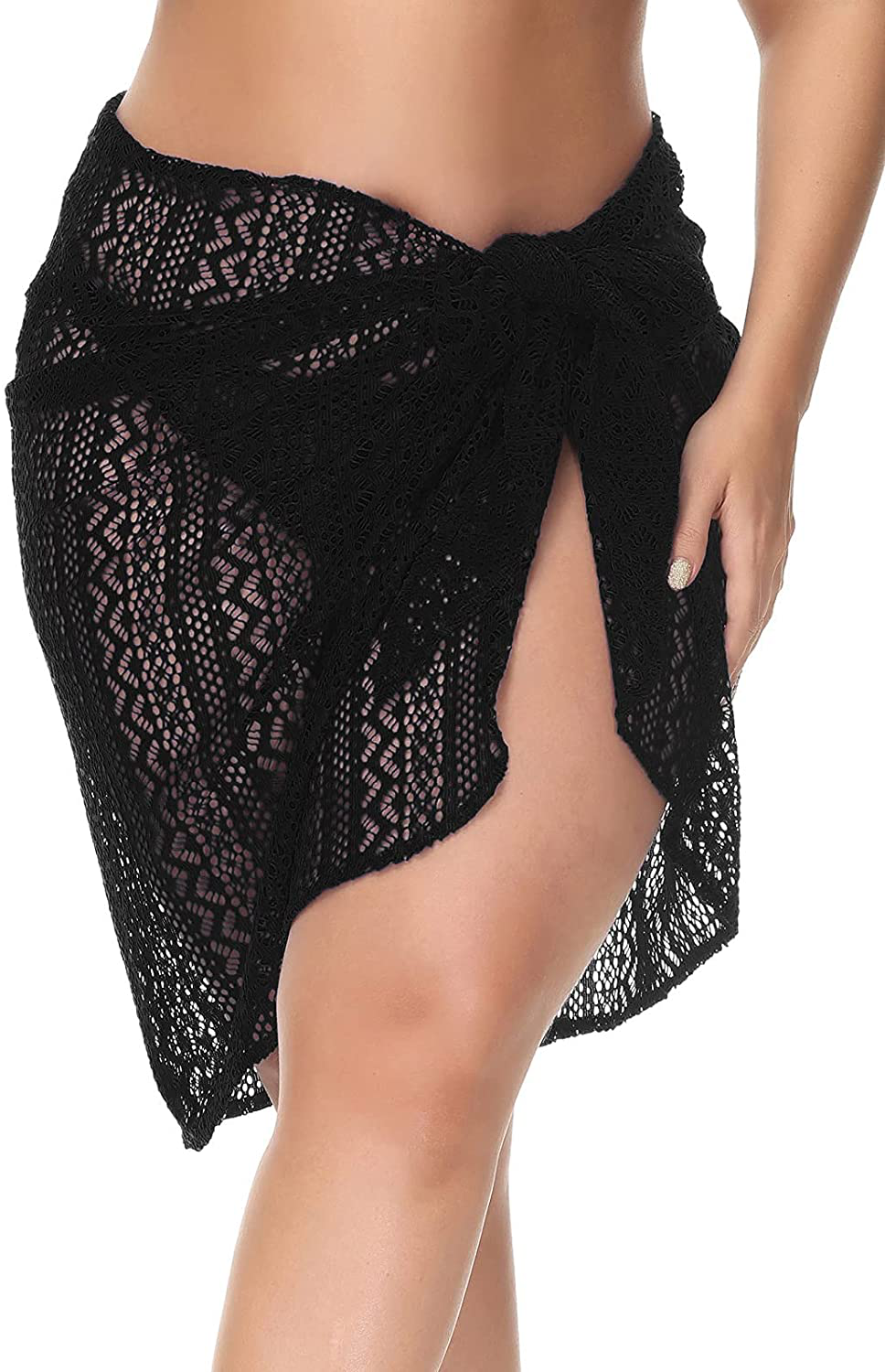 Hanna Nikole plus Size Sarong Swimsuit Cover Ups Bikini Beach Cover-Ups Wrap Skirt Apparel & Accessories > Clothing > Swimwear Kylie Max