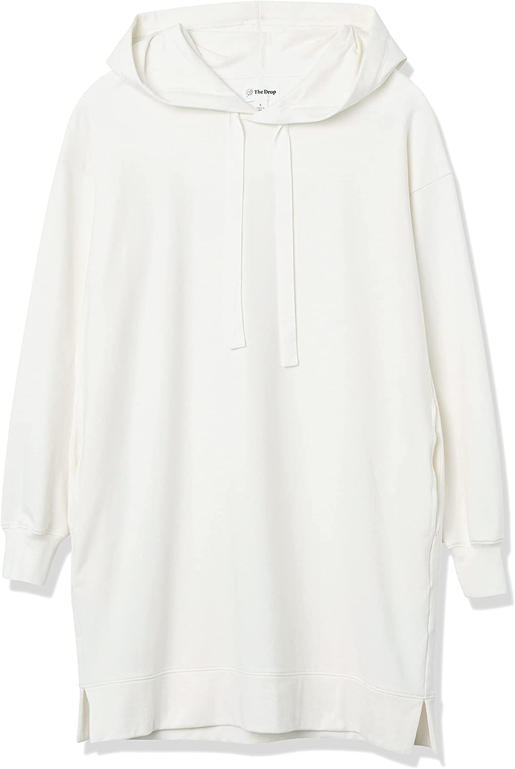 The Drop Women'S Iona Long Sleeve Hooded Mini Sweatshirt Dress Apparel & Accessories > Clothing > Activewear Kylie Max
