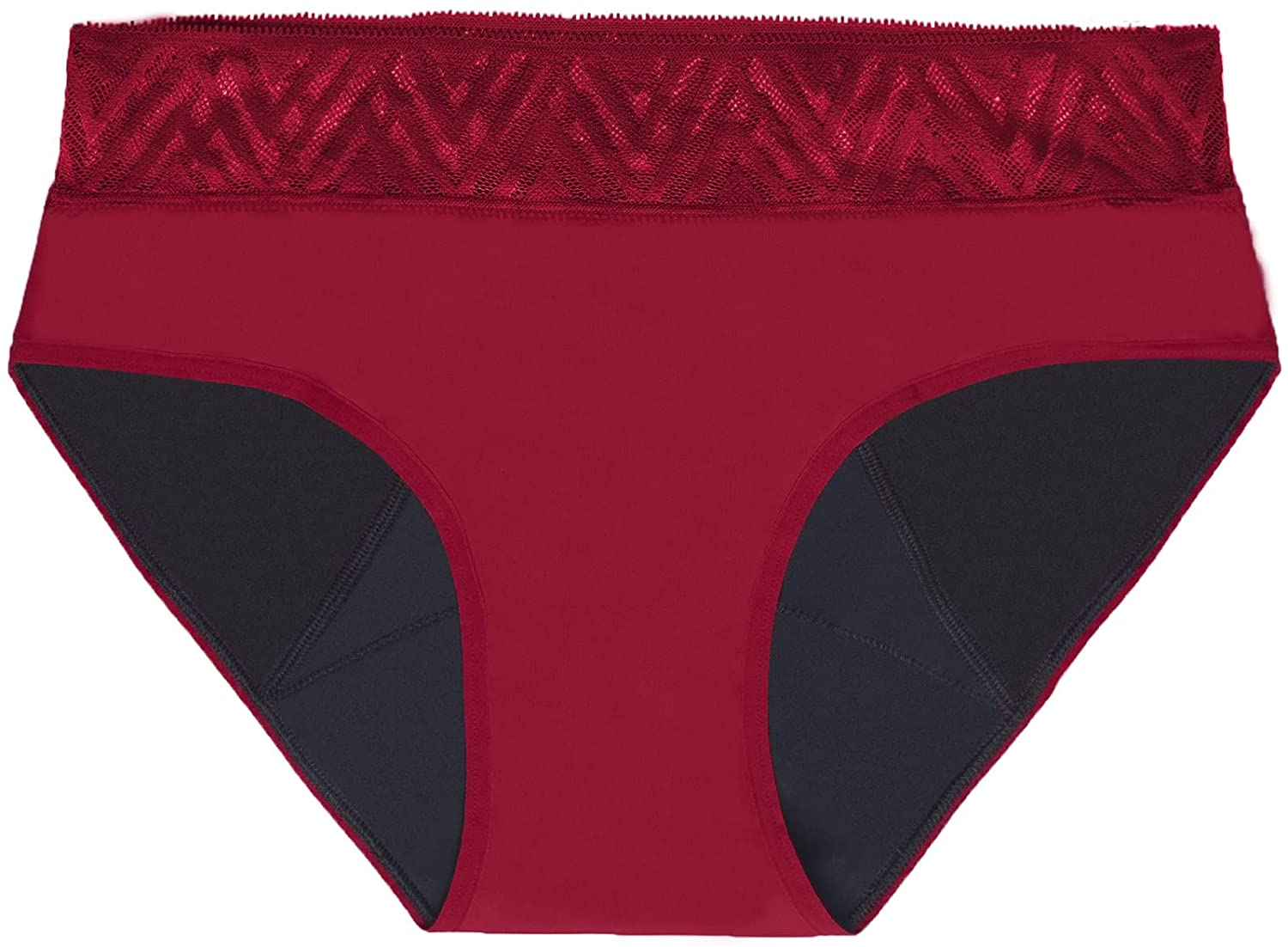 Thinx Hiphugger Menstrual Underwear| Period Underwear for Women| Period Panties Apparel & Accessories > Clothing > Underwear & Socks > Underwear THINX Spicy 1X