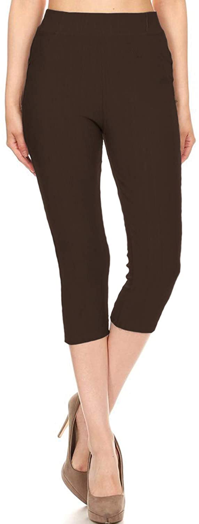 Leggings Depot Premium Quality Women's Cotton Blend Stretch Pull-on Jeggings with Pockets Apparel & Accessories > Clothing > Activewear LEGGINGS DEPOT