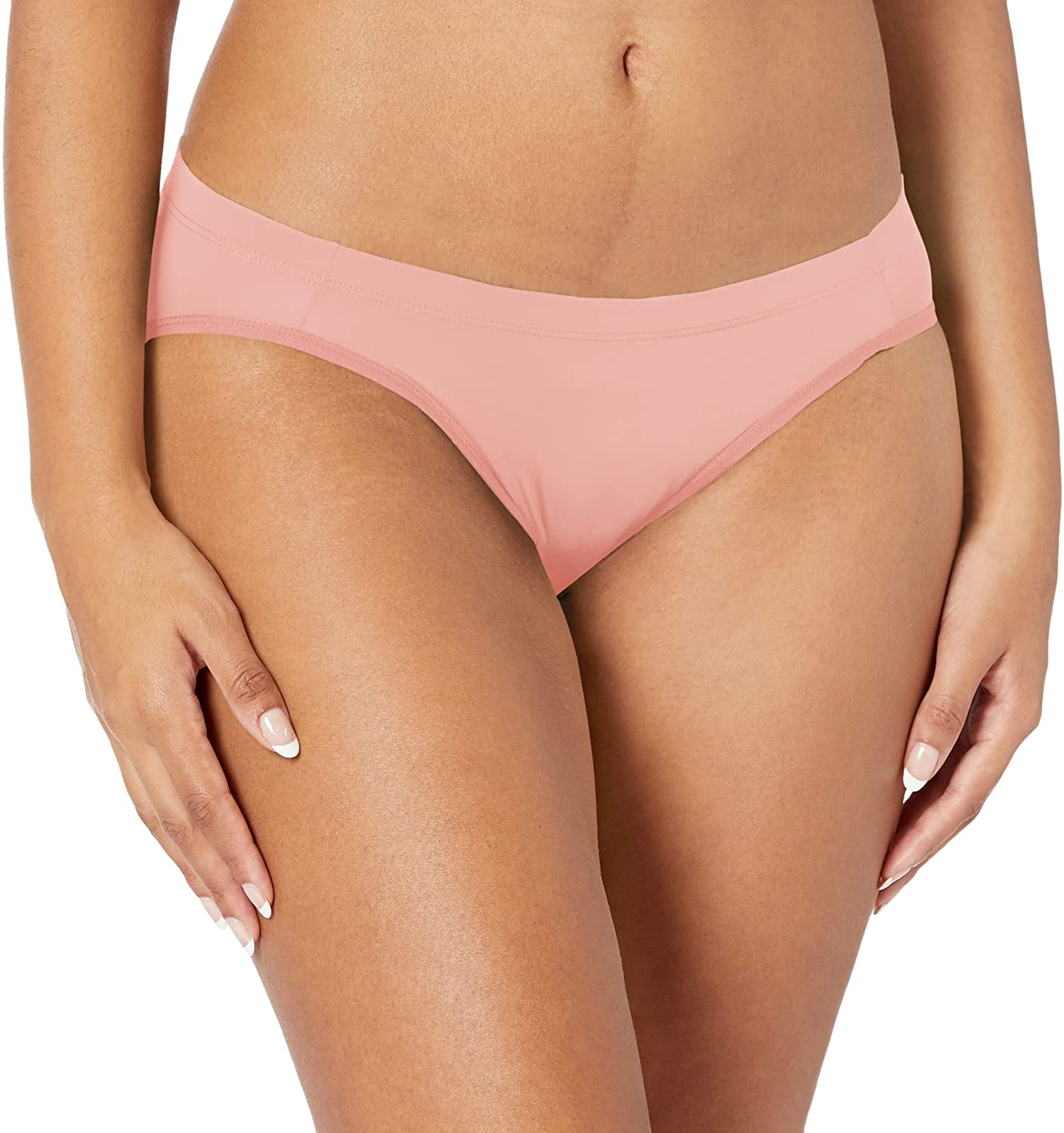 Maidenform Women'S Invisible Look Bikini Apparel & Accessories > Clothing > Underwear & Socks > Underwear Maidenform Sheer Pale Pink 5