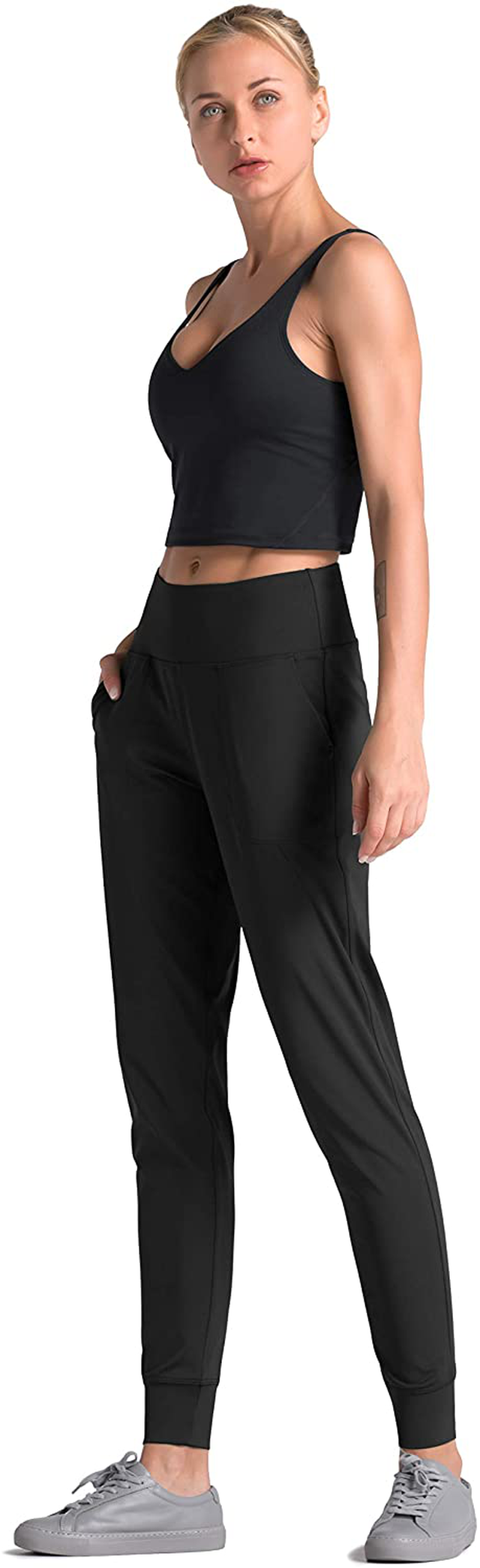 Dragon Fit Joggers for Women with Pockets,High Waist Workout Yoga Tapered Sweatpants Women'S Lounge Pants Apparel & Accessories > Clothing > Activewear Kylie Max