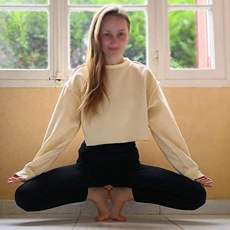 Women Pullover Cropped Hoodies Long Sleeves Sweatshirts Casual Crop Tops for Spring Autumn Winter Apparel & Accessories > Clothing > Activewear Kylie Max